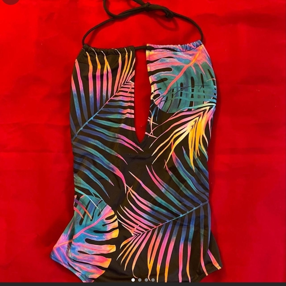 PINK Victoria's Secret Floral Swimsuit